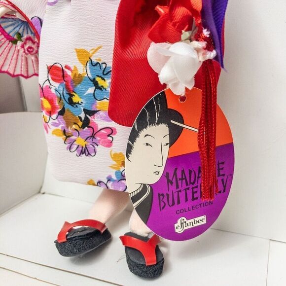 Effanbee Madame Butterfly VTG 1983 Collectible 11” Japanese Doll 1140 New In Box - Picture 8 of 10